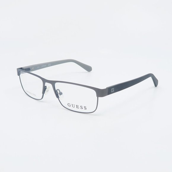 Guess GU1910/V 009 52mm New Gunmetal Rectangle Eyeglasses. - Picture 3 of 7